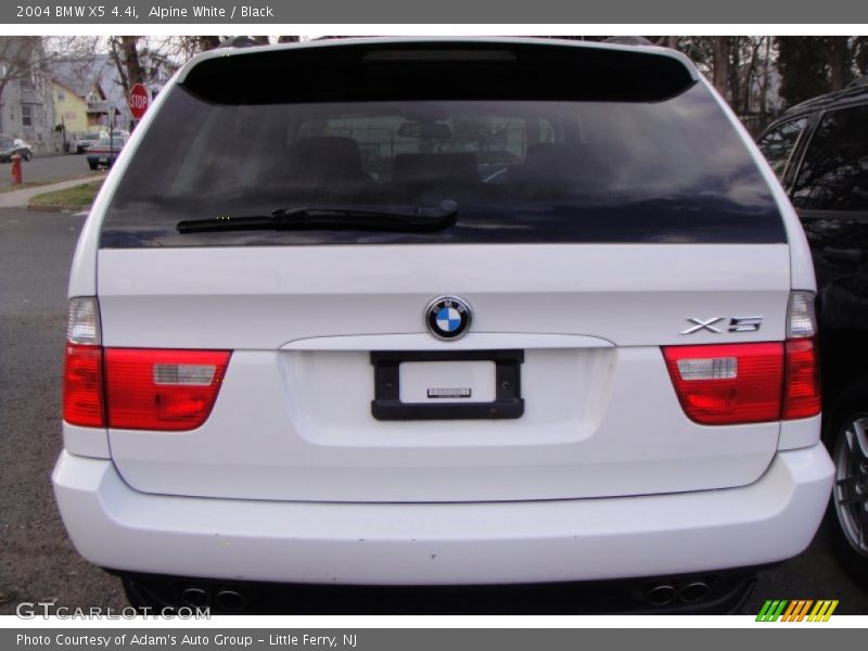 Alpine White / Black 2004 BMW X5 4.4i