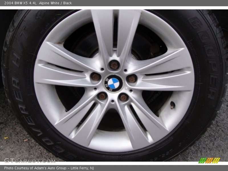 Alpine White / Black 2004 BMW X5 4.4i