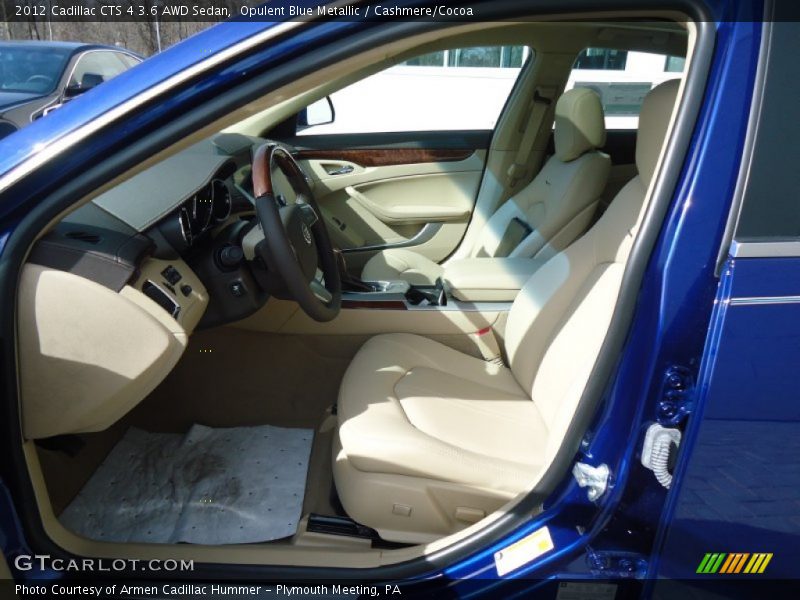 Opulent Blue Metallic / Cashmere/Cocoa 2012 Cadillac CTS 4 3.6 AWD Sedan