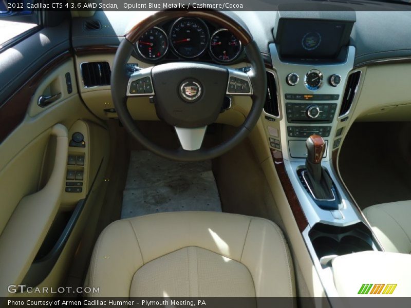 Dashboard of 2012 CTS 4 3.6 AWD Sedan