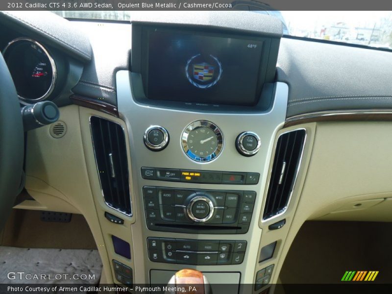 Opulent Blue Metallic / Cashmere/Cocoa 2012 Cadillac CTS 4 3.6 AWD Sedan