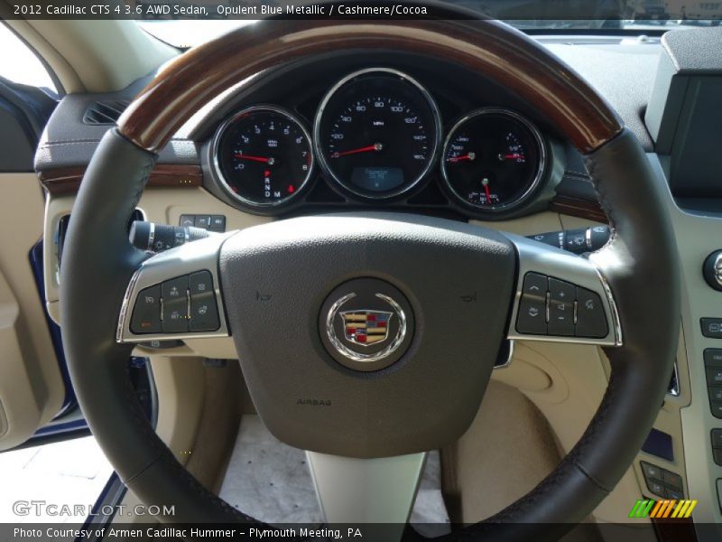  2012 CTS 4 3.6 AWD Sedan Steering Wheel