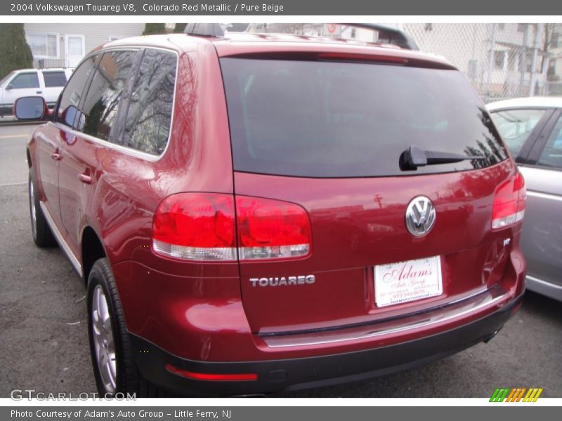 Colorado Red Metallic / Pure Beige 2004 Volkswagen Touareg V8