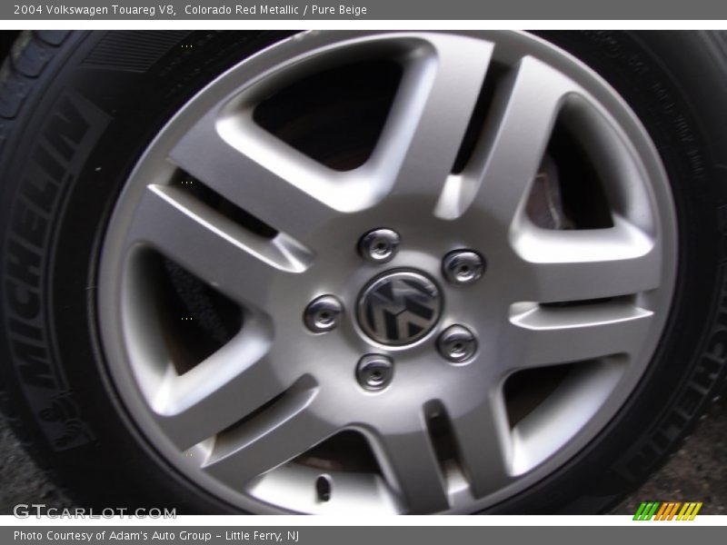 Colorado Red Metallic / Pure Beige 2004 Volkswagen Touareg V8