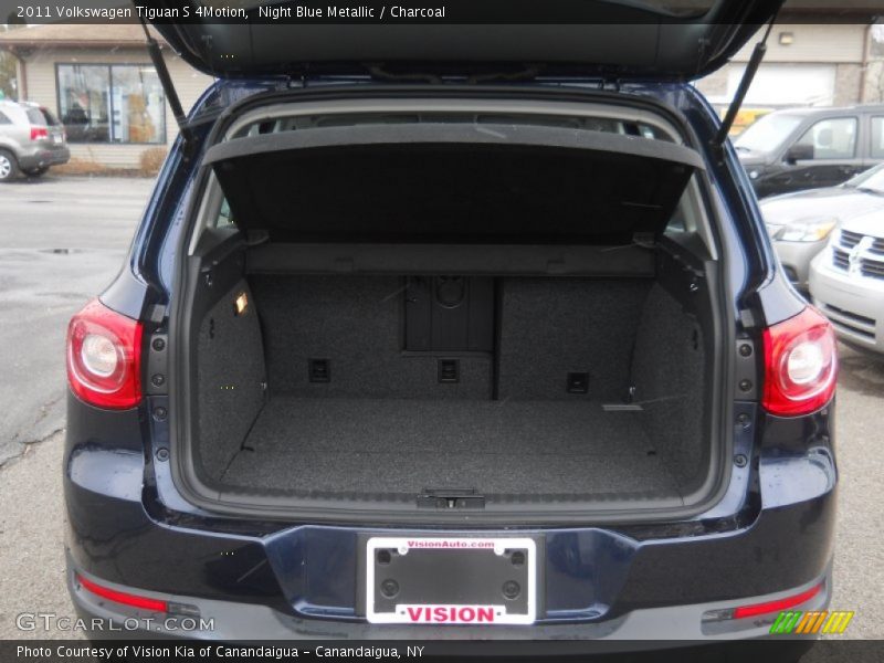 Night Blue Metallic / Charcoal 2011 Volkswagen Tiguan S 4Motion