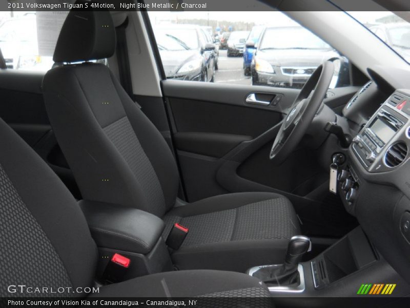 Night Blue Metallic / Charcoal 2011 Volkswagen Tiguan S 4Motion