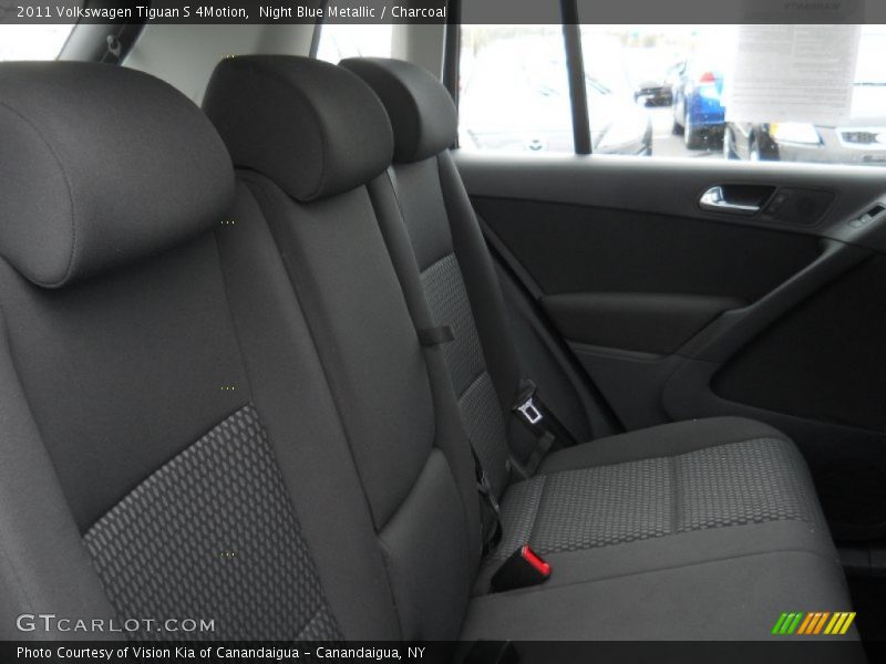 Night Blue Metallic / Charcoal 2011 Volkswagen Tiguan S 4Motion