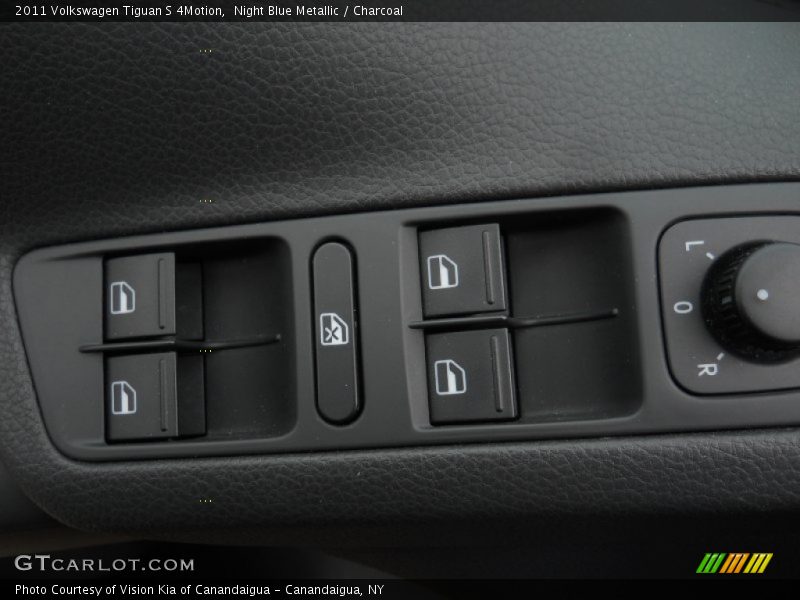 Night Blue Metallic / Charcoal 2011 Volkswagen Tiguan S 4Motion