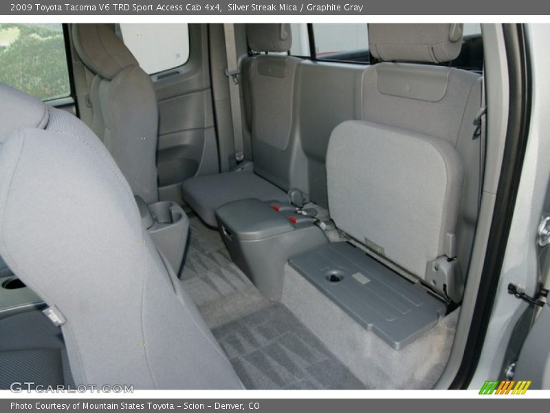 Silver Streak Mica / Graphite Gray 2009 Toyota Tacoma V6 TRD Sport Access Cab 4x4