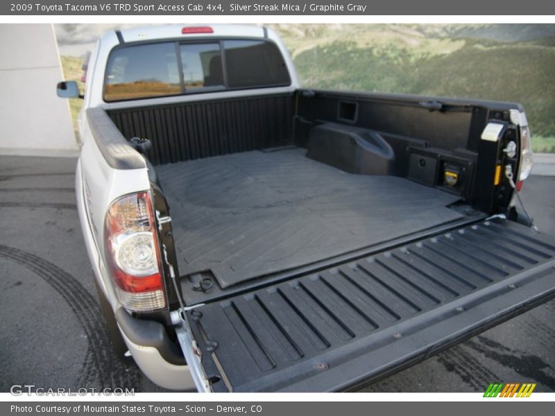 Silver Streak Mica / Graphite Gray 2009 Toyota Tacoma V6 TRD Sport Access Cab 4x4