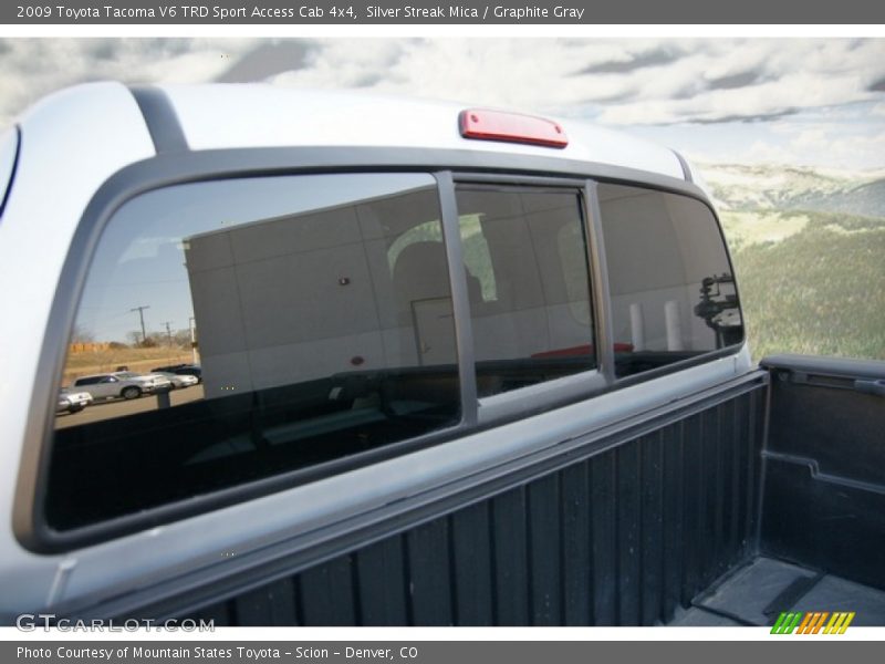 Silver Streak Mica / Graphite Gray 2009 Toyota Tacoma V6 TRD Sport Access Cab 4x4