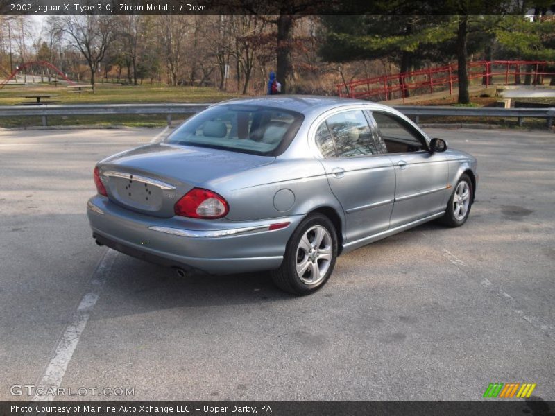 Zircon Metallic / Dove 2002 Jaguar X-Type 3.0