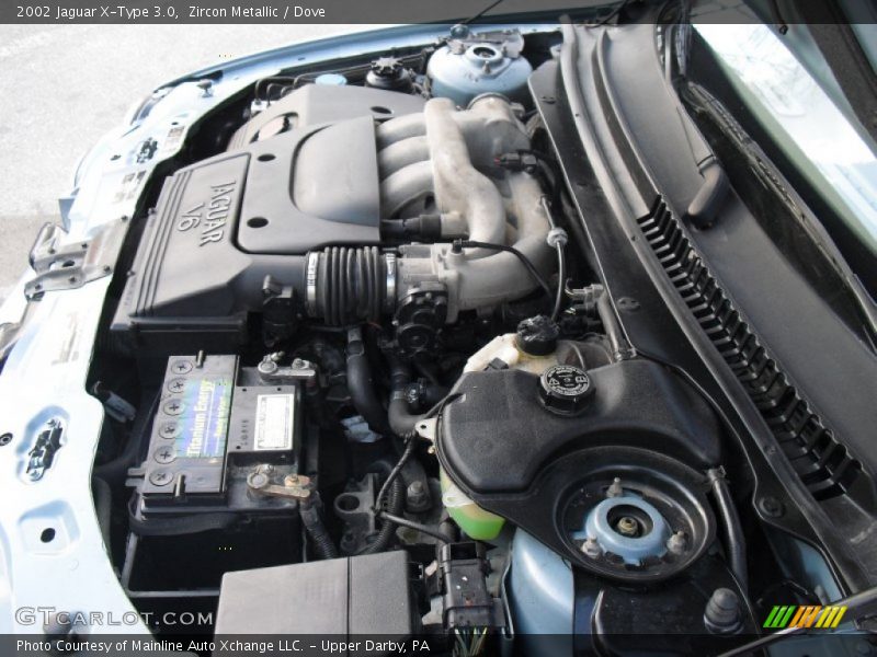 Zircon Metallic / Dove 2002 Jaguar X-Type 3.0