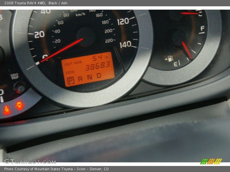 Black / Ash 2008 Toyota RAV4 4WD