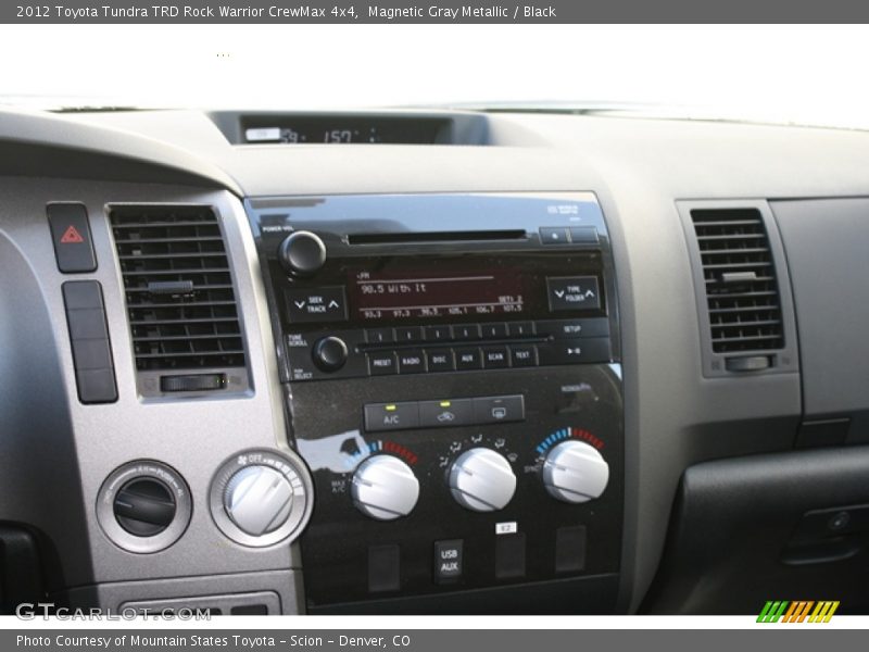Controls of 2012 Tundra TRD Rock Warrior CrewMax 4x4