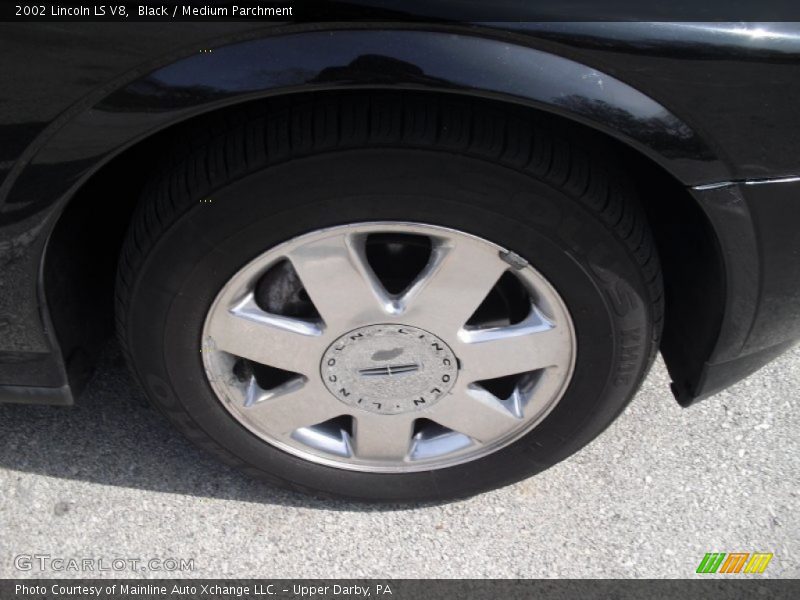 Black / Medium Parchment 2002 Lincoln LS V8