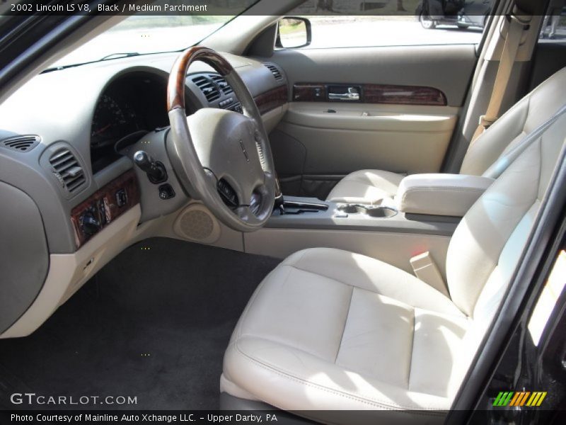 Black / Medium Parchment 2002 Lincoln LS V8