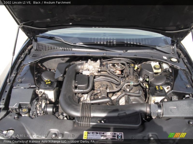 Black / Medium Parchment 2002 Lincoln LS V8