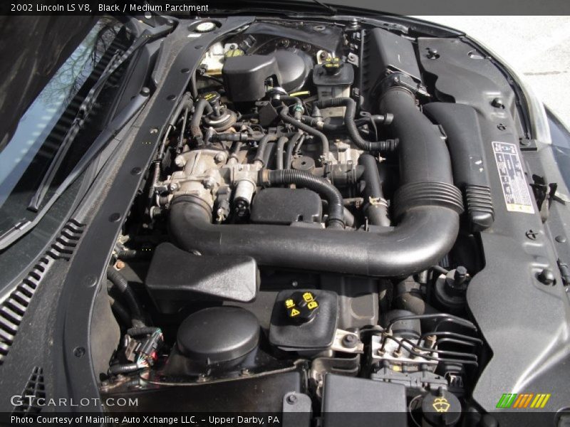 Black / Medium Parchment 2002 Lincoln LS V8