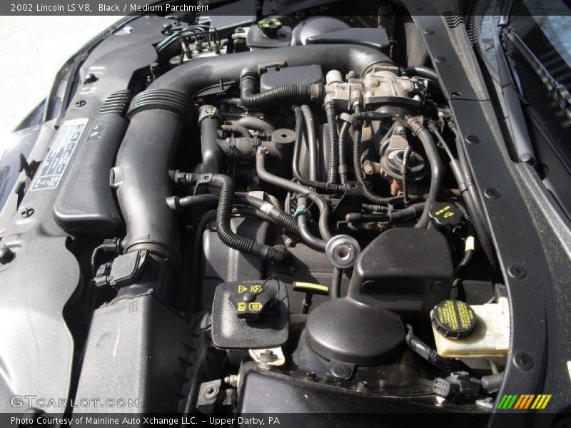 Black / Medium Parchment 2002 Lincoln LS V8