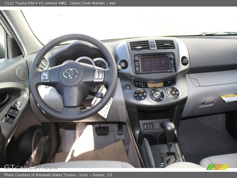 Classic Silver Metallic / Ash 2012 Toyota RAV4 V6 Limited 4WD