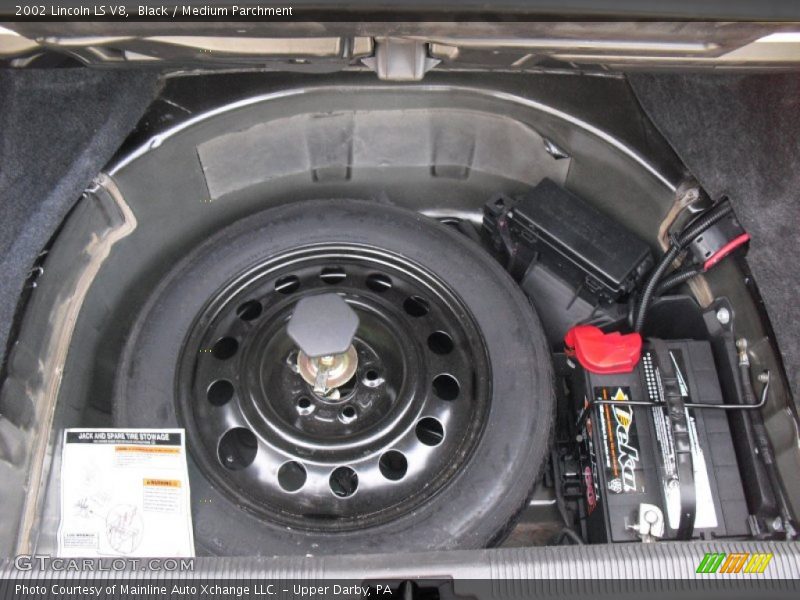 Black / Medium Parchment 2002 Lincoln LS V8