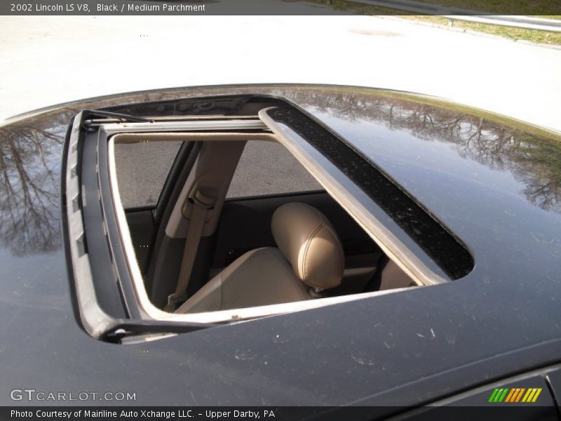 Black / Medium Parchment 2002 Lincoln LS V8