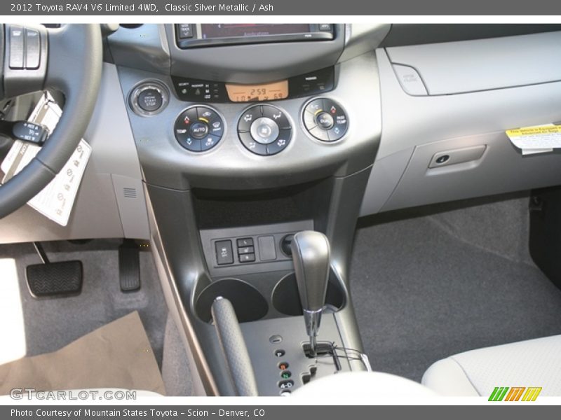 Classic Silver Metallic / Ash 2012 Toyota RAV4 V6 Limited 4WD