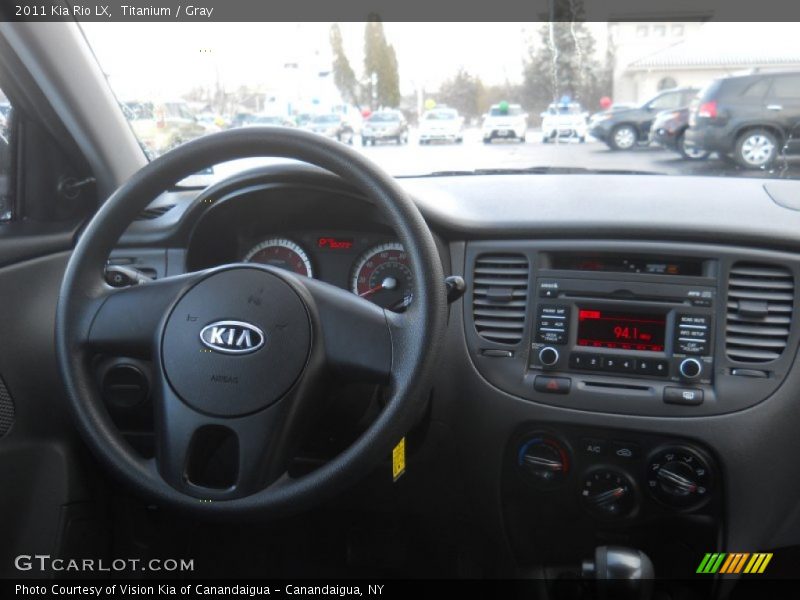 Titanium / Gray 2011 Kia Rio LX