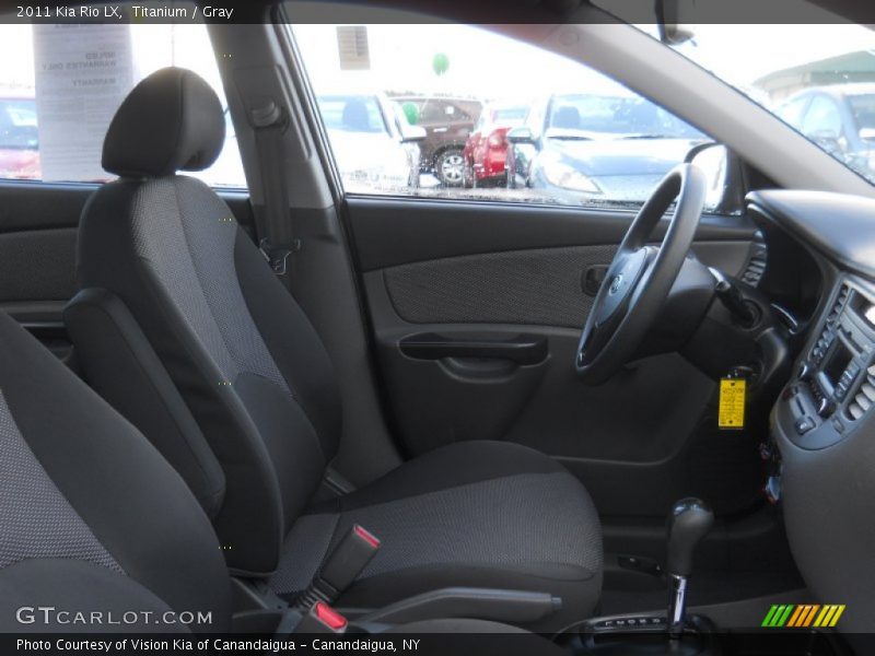 Titanium / Gray 2011 Kia Rio LX
