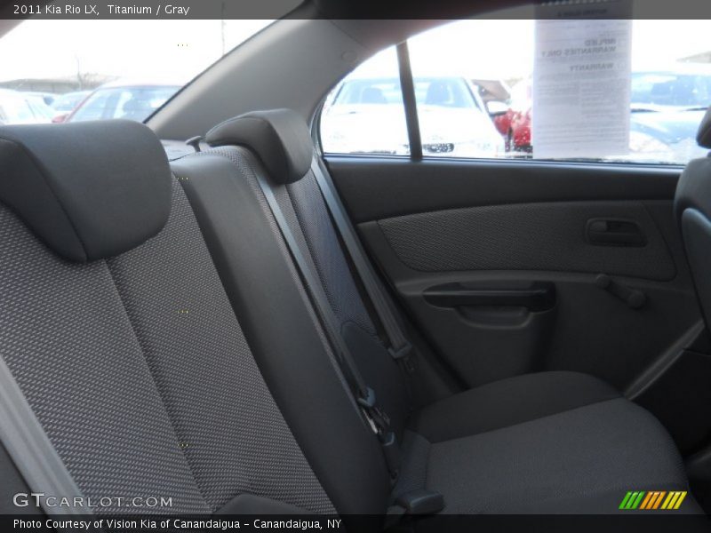 Titanium / Gray 2011 Kia Rio LX