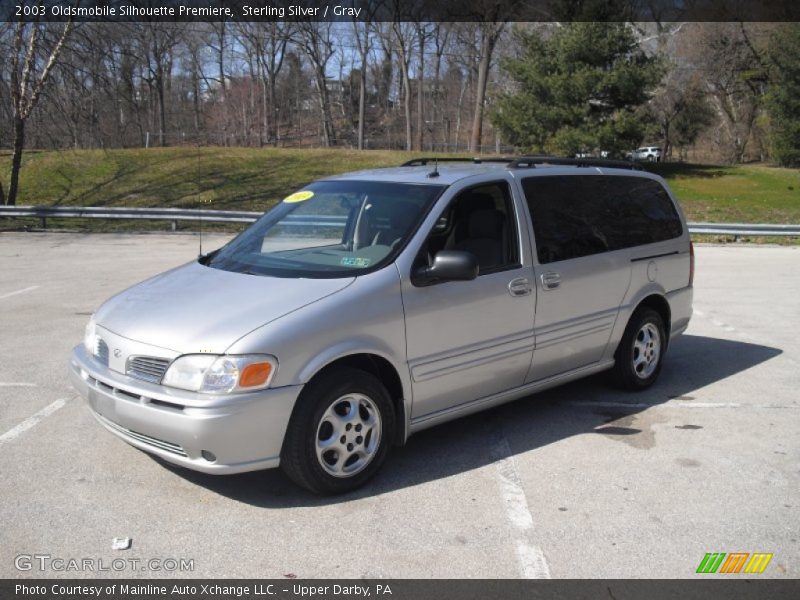 Sterling Silver / Gray 2003 Oldsmobile Silhouette Premiere