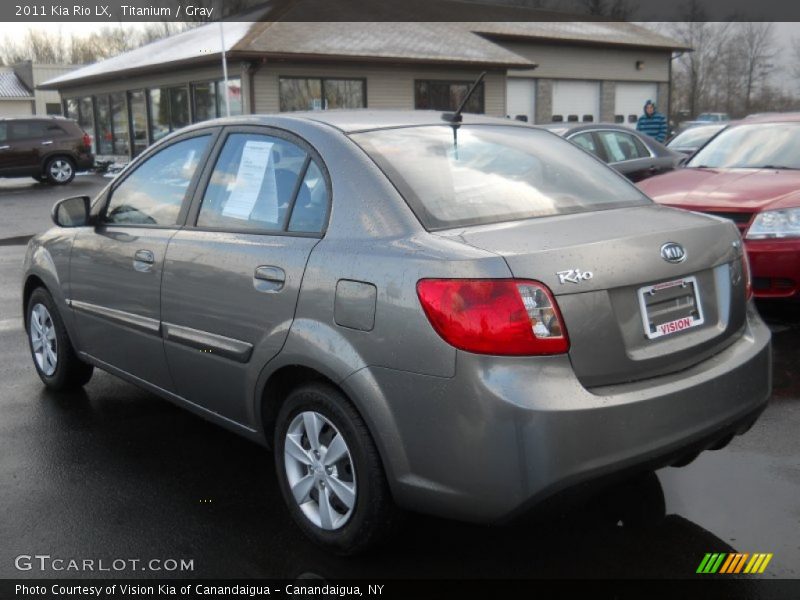 Titanium / Gray 2011 Kia Rio LX