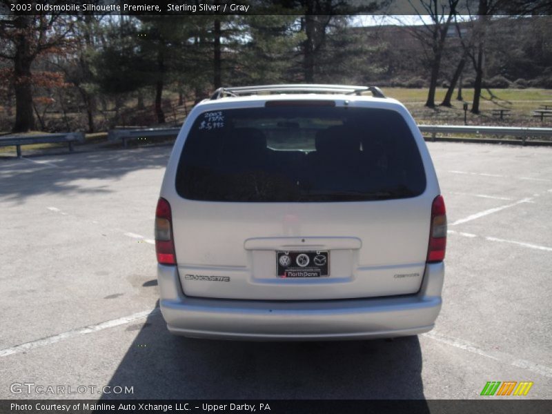 Sterling Silver / Gray 2003 Oldsmobile Silhouette Premiere