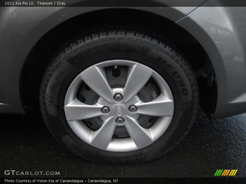 Titanium / Gray 2011 Kia Rio LX