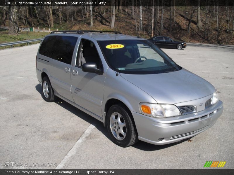 Sterling Silver / Gray 2003 Oldsmobile Silhouette Premiere