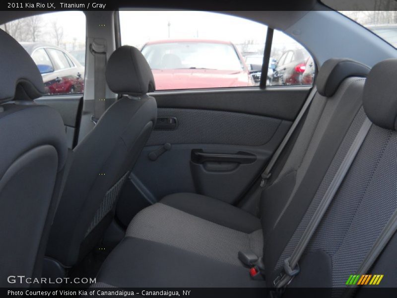 Titanium / Gray 2011 Kia Rio LX