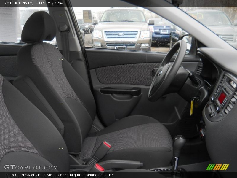 Titanium / Gray 2011 Kia Rio LX