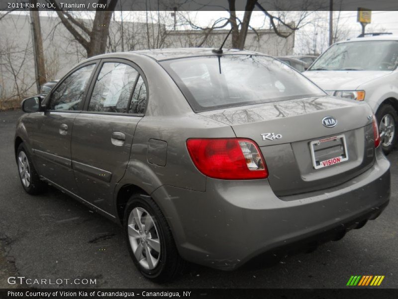 Titanium / Gray 2011 Kia Rio LX