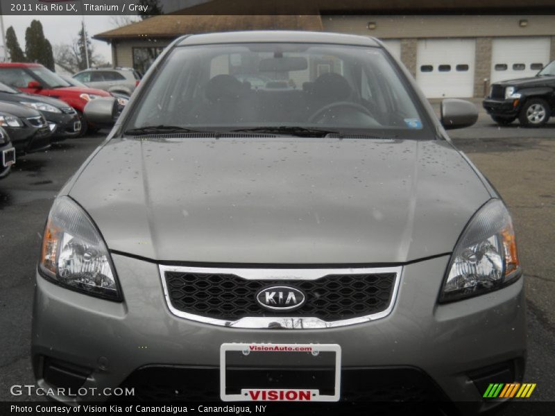 Titanium / Gray 2011 Kia Rio LX