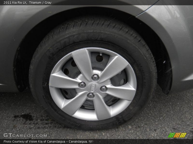 Titanium / Gray 2011 Kia Rio LX