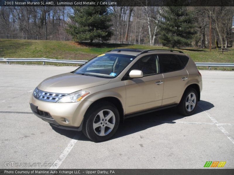 Luminous Gold Metallic / Cafe Latte 2003 Nissan Murano SL AWD