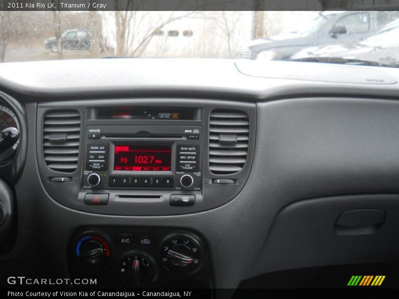 Titanium / Gray 2011 Kia Rio LX