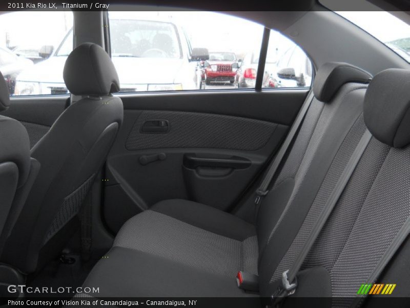Titanium / Gray 2011 Kia Rio LX