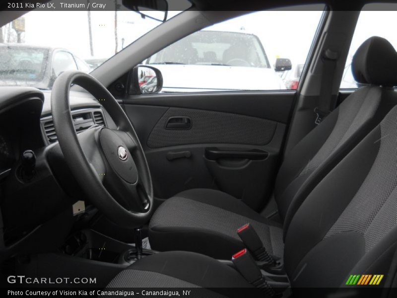 Titanium / Gray 2011 Kia Rio LX