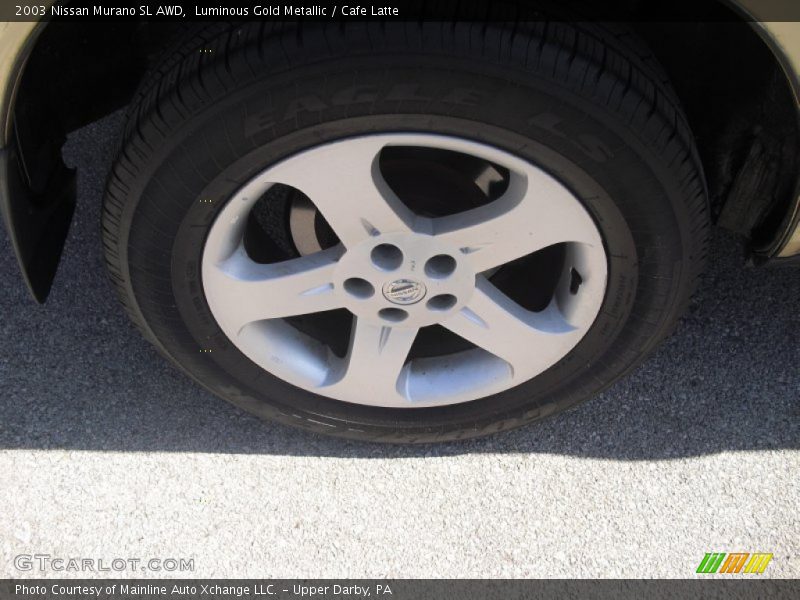 Luminous Gold Metallic / Cafe Latte 2003 Nissan Murano SL AWD