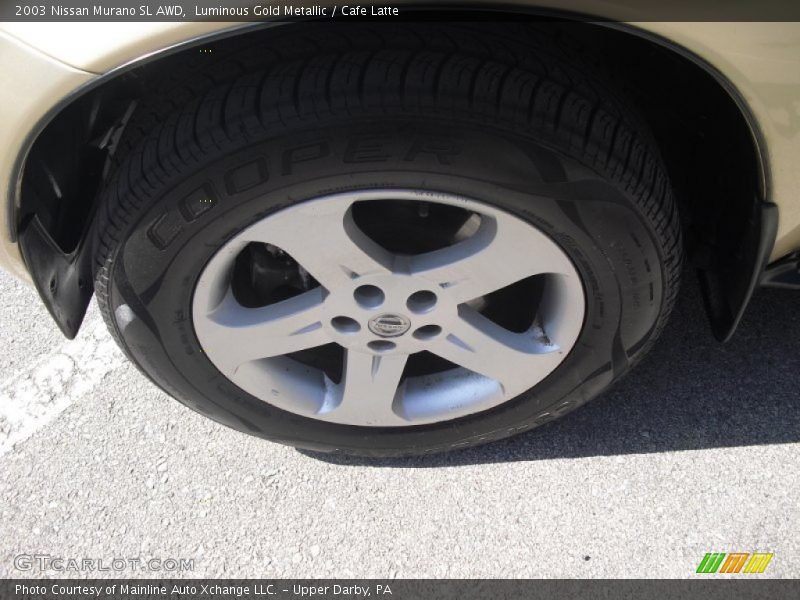 Luminous Gold Metallic / Cafe Latte 2003 Nissan Murano SL AWD