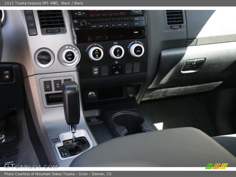 Black / Black 2012 Toyota Sequoia SR5 4WD