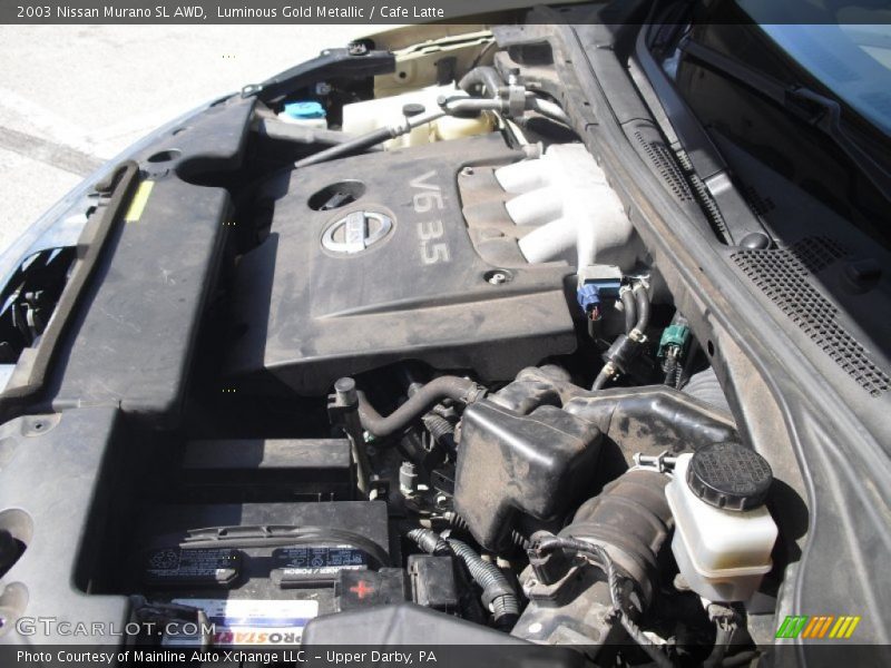 Luminous Gold Metallic / Cafe Latte 2003 Nissan Murano SL AWD