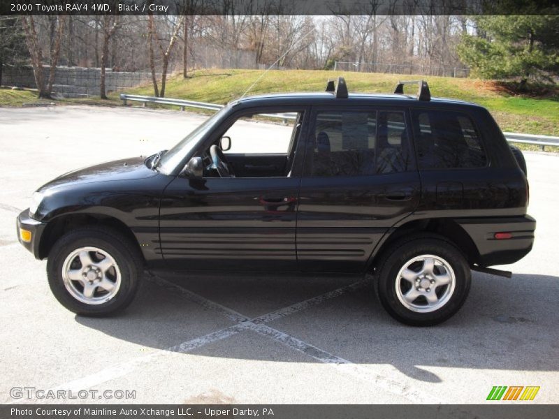 Black / Gray 2000 Toyota RAV4 4WD